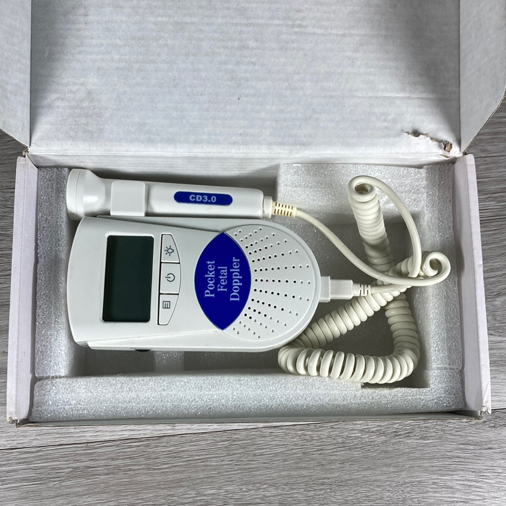 Baby Fetal Doppler Pregnancy Monitor Ultrasound Heart Beat Sonoline B